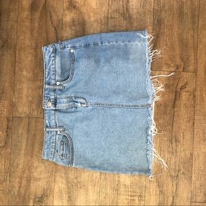 Denim skirt